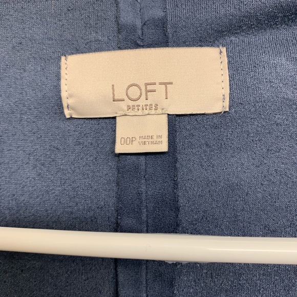 LOFT suede cardigan - Picture 3 of 3